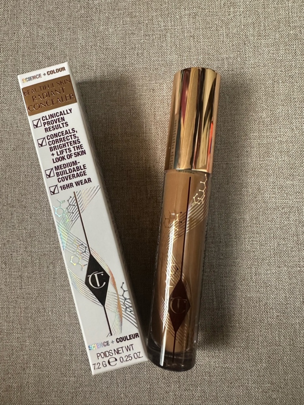 Charlotte Tilbury Concealer Shade 15 Deep Foncé - Rich Brown